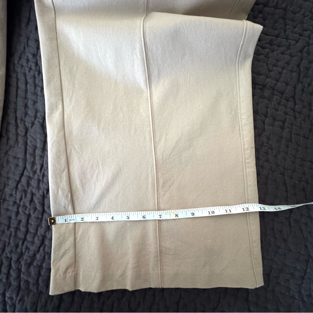 Old Navy Pixie Wide Leg Beige Khaki Pull On Stretch Twill Pants Size XL EUC - Picture 6 of 8